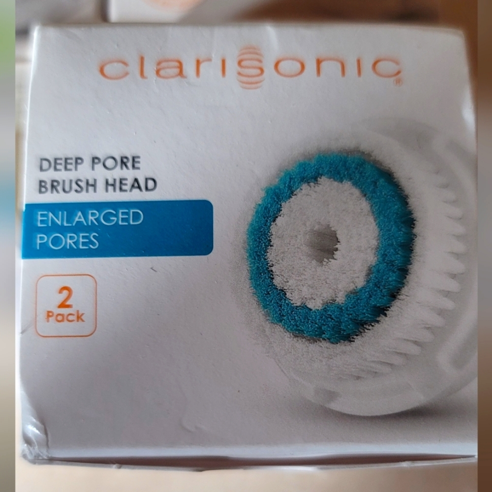 Clairsonic Deep Pore brush head Enlarged Pores refill pack of 1 - NEW